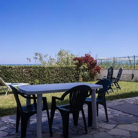 N127 - Numana, Trilo Con Giardino E Vista Mare A 200 M. Dalla Spiaggia *
